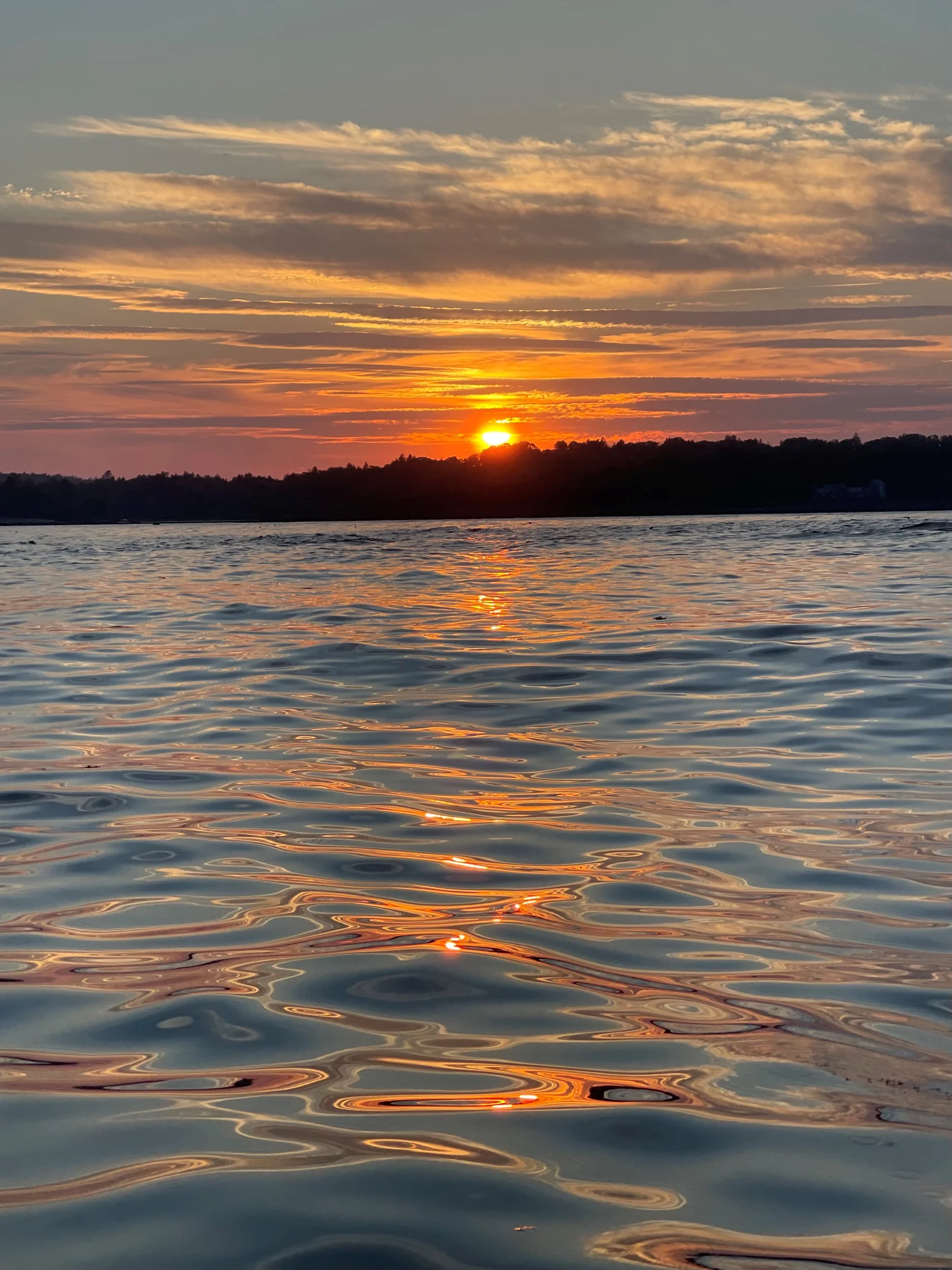 sunset boat trip